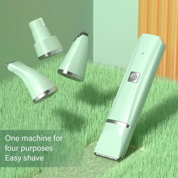 4X Professional Pet Dog Cat Clippers Hair Grooming Cordless Trimmer Shaver Kit - Image 4