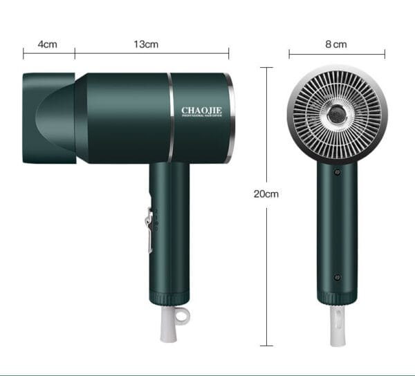 Hair Dryer Blow Household Electric Hairdressing Blow Adjustment Air Dryer Cold And Hot Air Blower - Image 2