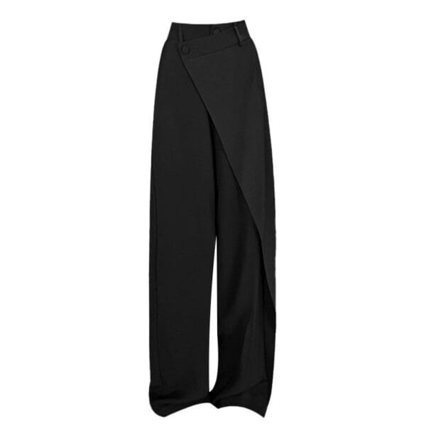 Irregular Wide-leg Pants Ins Fashion Loose Trousers Women's Clothing - Image 3