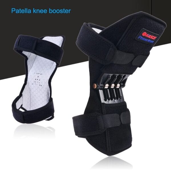 High Quality Knee Brace Patella Booster Spring Knee Brace Support For Mountaineering Squat Sports Knee Booster - Image 4