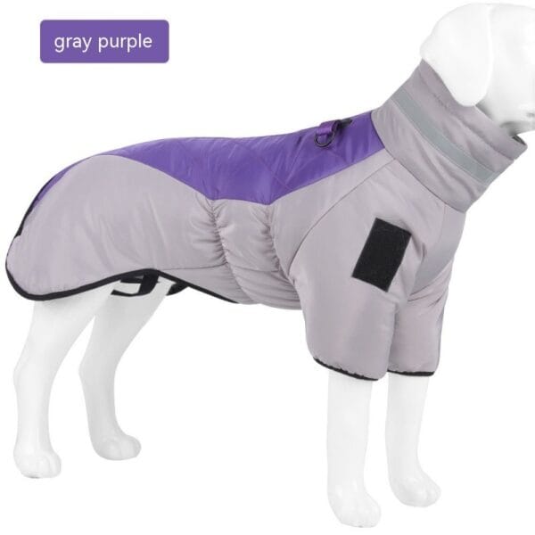 New Winter Dog Coat Waterproof Pet Clothes For Medum Large Dogs Warm Thicken Dog Vest Custome Labrador Jacket - Image 7